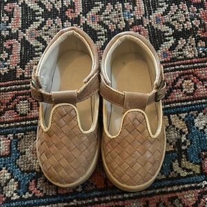 Stylish Tan Kids Shoes